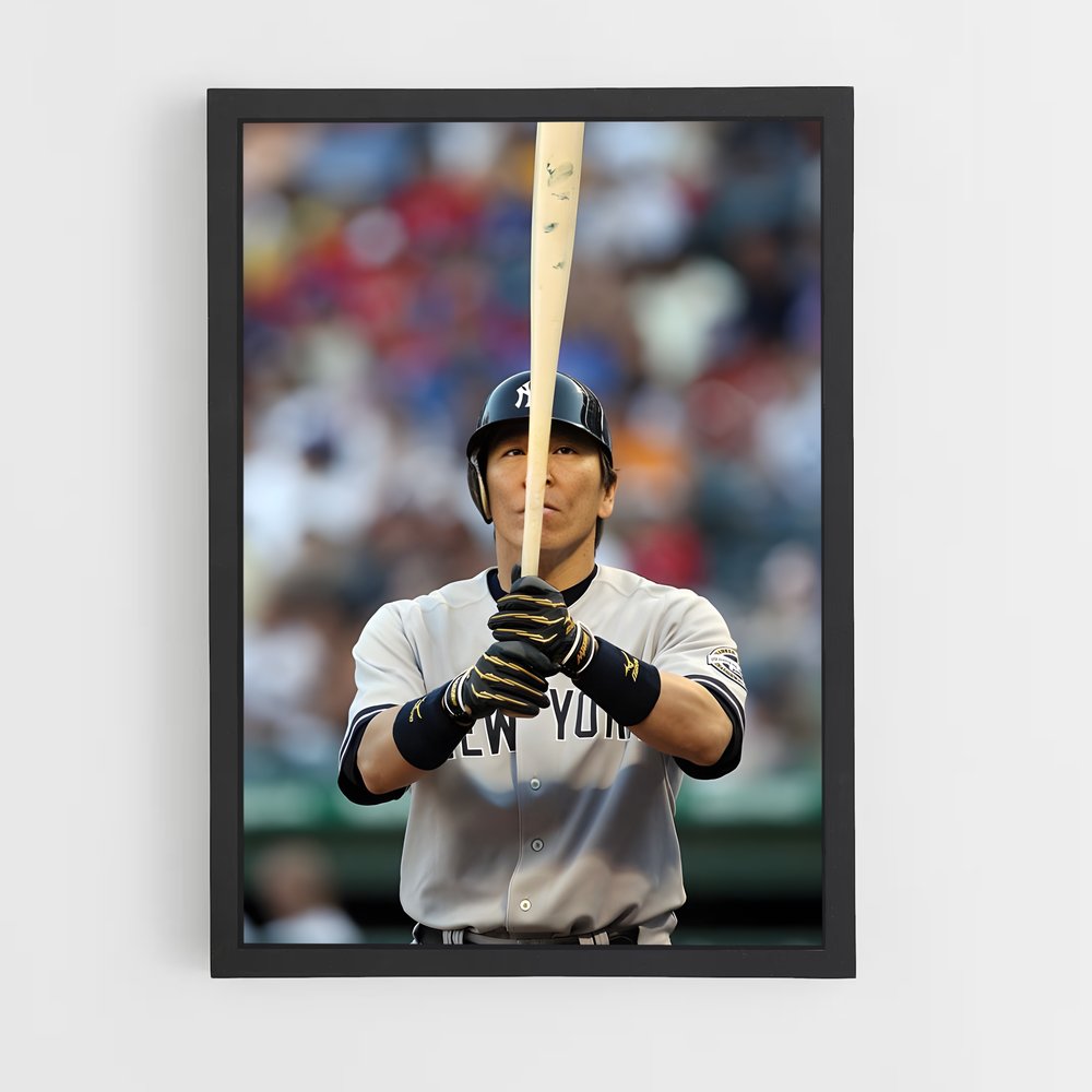 Poster Swing du Héros – affiche Baseball (vue 2)